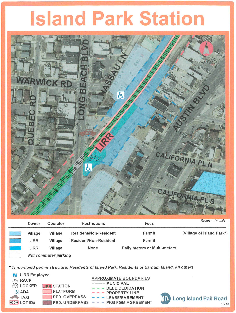 Island Park Station Map